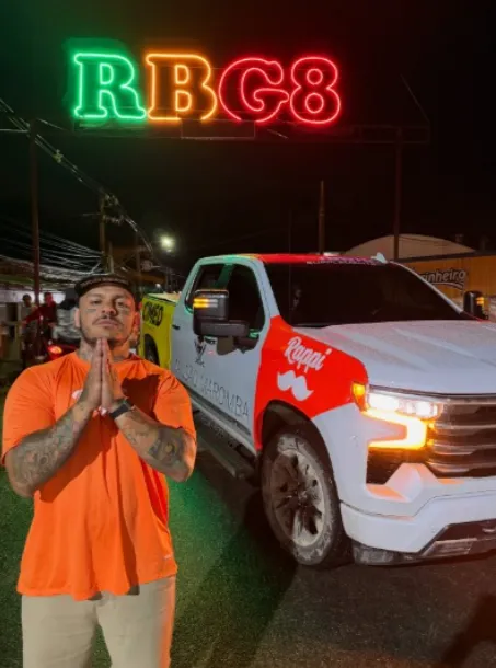 O influenciador Tiago Ribeiro de Lima, conhecido como Toguro