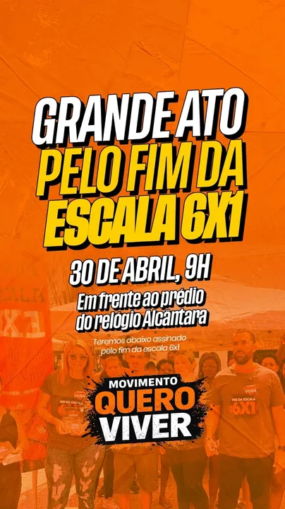 Trabalhadores de São Gonçalo se mobilizam para um ato público no próximo dia 30, às 9h, em frente ao prédio do relógio, em Alcântara