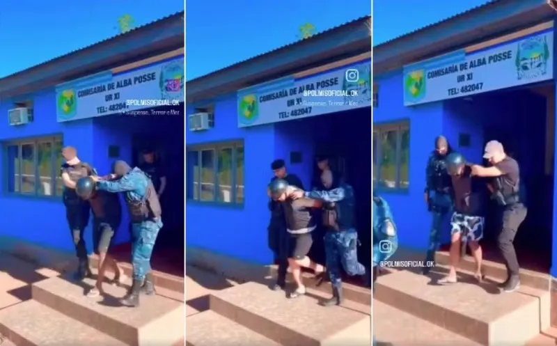 Polícia argentina detém três trabalhadores brasileiros na fronteira com Porto Mauá (RS); inicialmente suspeitos de ligação com facção, eles foram liberados após esclarecimentos