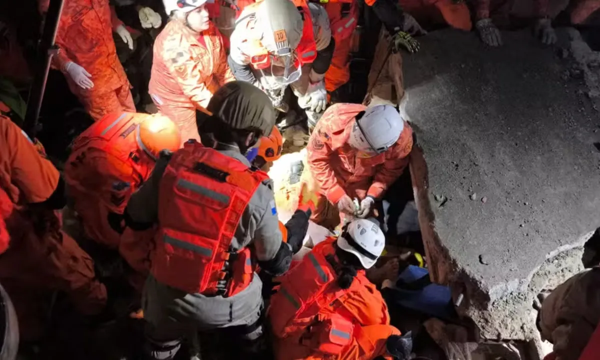 Equipe foi acionada ao local