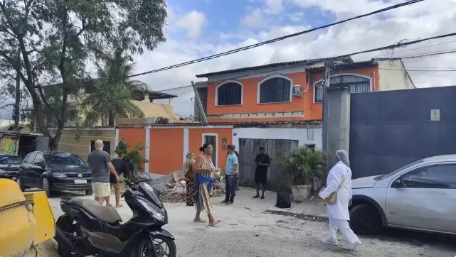 Casa em que as vítimas foram encontradas