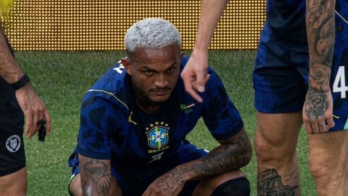 A CBF lamenta a lesão, visto que o lateral-direito é um atleta querido pelo grupo