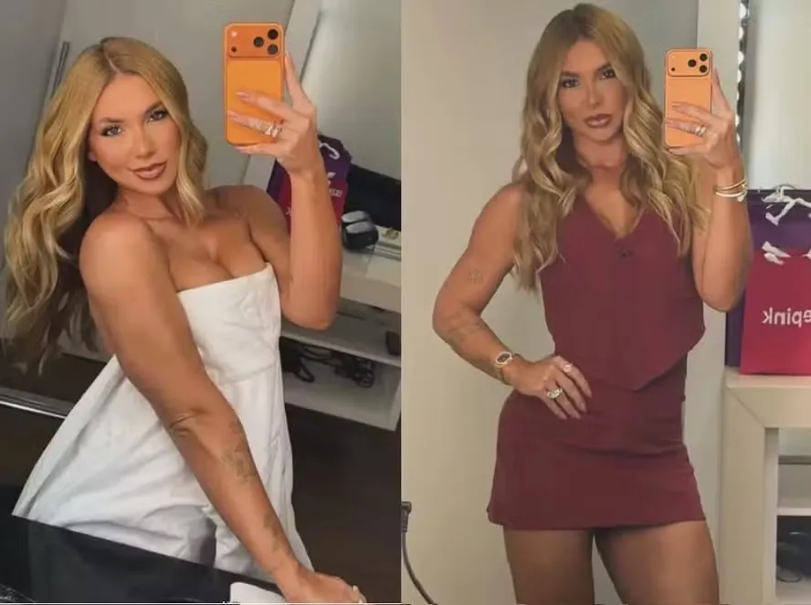 A famosa compartilhou imagens do novo visual nas redes sociais