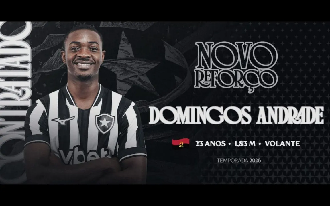 Volante é novo reforço do Fogão para o segundo semestre da temporada