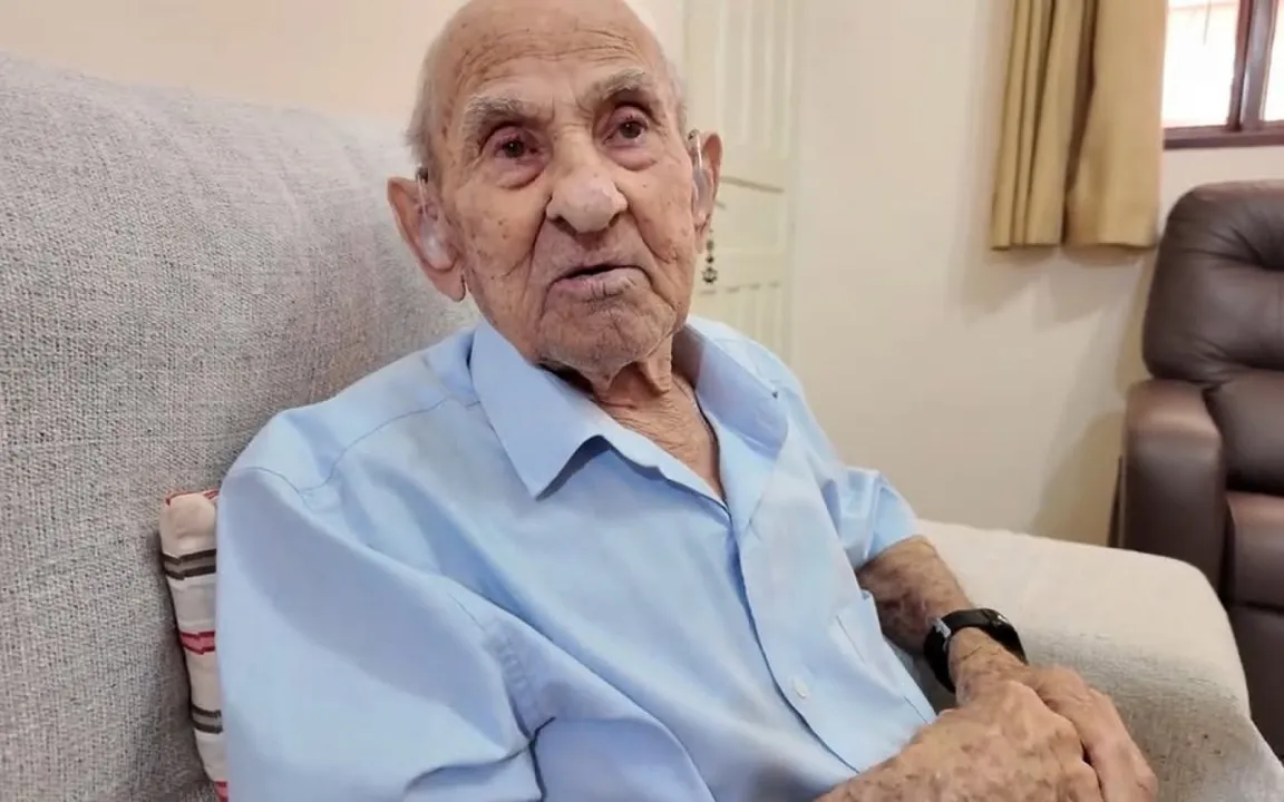 Vovô Anésio, morreu neste sábado (13), aos 88 anos