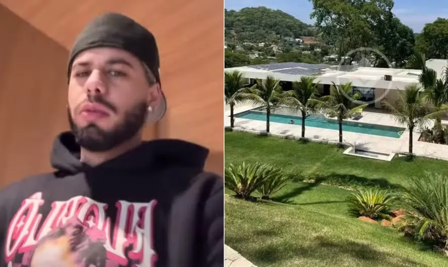 Nas redes sociais, Zé Felipe demonstrou animação com a mudança para a nova casa