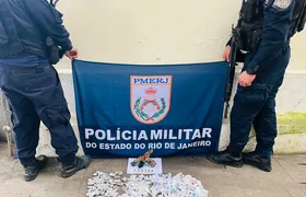Ação da PM termina com dois presos por tráfico na Ititioca