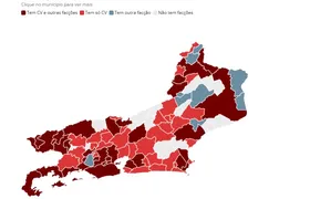 Apenas 15 cidades do Rio seguem sem domínio de facções criminosas, aponta relatório da PM
