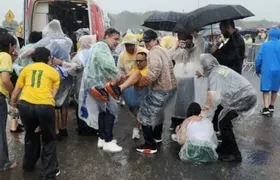Após queda de raio em ato de Nikolas Ferreira, quatro manifestantes continuam internados no DF