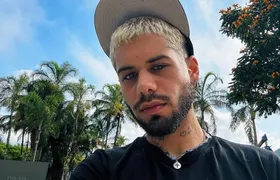 Assessoria de Zé Felipe explica vídeo em que o famoso joga celular de influenciadora