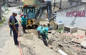 Bairros de São Gonçalo recebem nova rede de distribuição de água