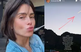 Carolina Dieckmmann mostra bastidores de 'A Viagem' e curiosidade surpreende: 'é uma benção'