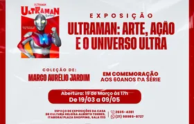 Casa de Cultura de Itaboraí recebe exposição especial em comemoração aos 60 anos de Ultraman