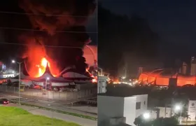 Circo de Tirullipa pega fogo durante a madrugada