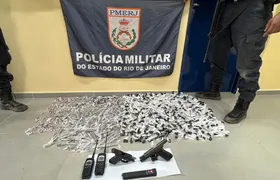 Conflito armado na Comunidade do Serrão, no Cubango, termina com dois presos e material entorpecente apreendido pela PM