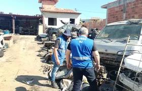Detran RJ interdita ferro-velho irregular em Cabo Frio