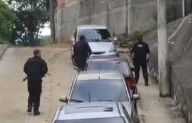 Dois criminosos presos na comunidade Pé Pequeno, em Niterói
