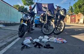 Dois  homens são presos com armas e drogas em operação no Brejal, em SG