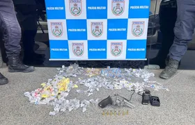Dois suspeitos são presos com arma e drogas em operação da PM em Maricá