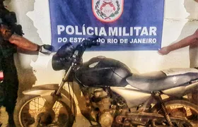Dupla é detida com moto adulterada durante abordagem em Maria Paula, Niterói