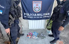 Dupla é presa com drogas no Morro do Mic, em Niterói
