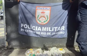 Dupla é presa com pistola e drogas durante patrulhamento no Brejal