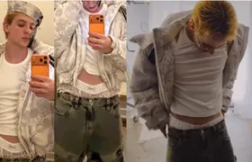 Ex-BBB Jonas Sulzbach ironiza cueca de renda de Juliano Floss e causa polêmica