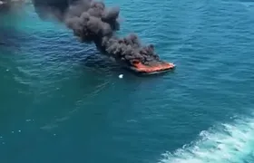 Explosão em lancha deixa cinco feridos em Angra dos Reis