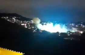 Explosão em linha de trem assusta moradores e afeta circulação de trens em Quintino