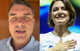 Flávio Bolsonaro pede desculpas a Michelle, e ex-primeira-dama confirma reaproximação
