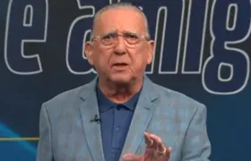 Galvão Bueno recebe alta após internação para tratar de pneumonia