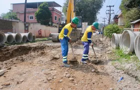 Governo do Estado leva obras de drenagem e pavimentação aos bairros São José e Santa Tereza em Belford Roxo