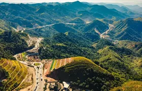 Governo inaugura primeira etapa da rodovia na Serra das Araras, no Rio