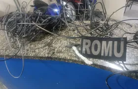 Guarda Municipal prende homem que furtou fios e invadiu obra no Alcântara