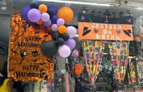 Halloween aquece o comércio de produtos de festas