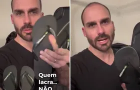 Havaianas sofre boicote por parte do ex-deputado federal Eduardo Bolsonaro
