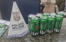 Homem é preso após furtar pack de cerveja no Terminal Rodoviário João Goulart, em Niterói