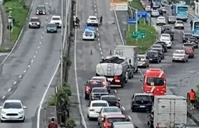 Idoso morre atropelado no viaduto do Colubandê