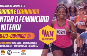 Instituto promove primeira corrida e caminhada contra o feminicídio em Niterói