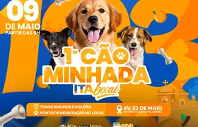 Itaboraí 193 anos: 1ª Cãominhada da cidade acontece neste sábado (09) na Avenida 22 de Maio