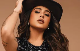 Lauana Prado anuncia gravidez durante show no Rio de Janeiro