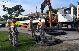 Light recupera 600 metros de cabos após tentativa de furto na Barra da Tijuca