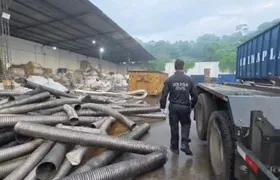 Lixão clandestino ligado ao Comando Vermelho é alvo de operação da Polícia Civil