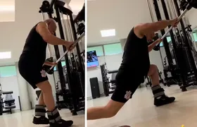 Lula, aos 80 anos, viraliza durante treino de pernas