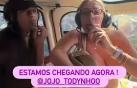 Malévola sobrevoa condomínio de Jojo Toddynho após cancelamento de briga e cantora reage; entenda