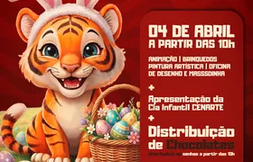 Manhã dos Tigrinhos promove edição especial de Páscoa no Porto da Pedra, em São Gonçalo