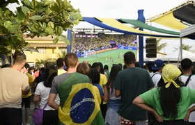 Maricá terá telão e shows gratuitos para os torcedores nos jogos do Brasil