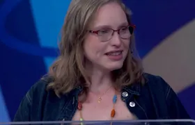 Moradora de Niterói bate na trave e quase leva o prêmio de R$ 1 milhão no programa 'O Domingão com Huck'