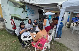Moradores de Santa Paula, em Maricá, recebem atendimento itinerante da Águas do Rio