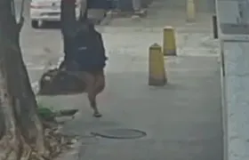 Mulher cai em bueiro na Zona Norte do Rio; Vídeo